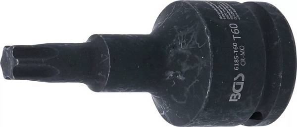 Kraft-Bit-Einsatz Länge 100 mm Antrieb Innenvierkant 20 mm (3/4") T-Profil (für Torx) T60