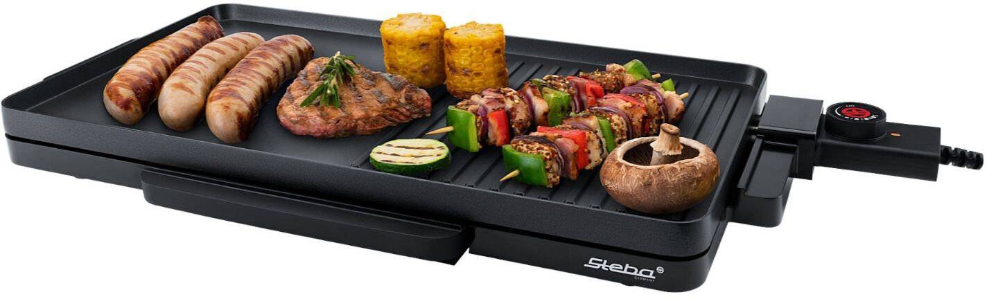 Steba VG 30 SLIM - BBQ-Grill - elektrisch - 1261 qcm - Schwarz-4