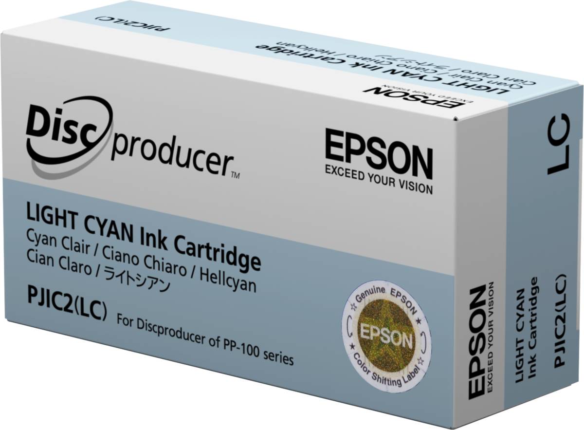 Epson Discproducer Ink Cartridge PJIC7 Light Cyan Tintenpatrone Hell-/PhotoCyan-2