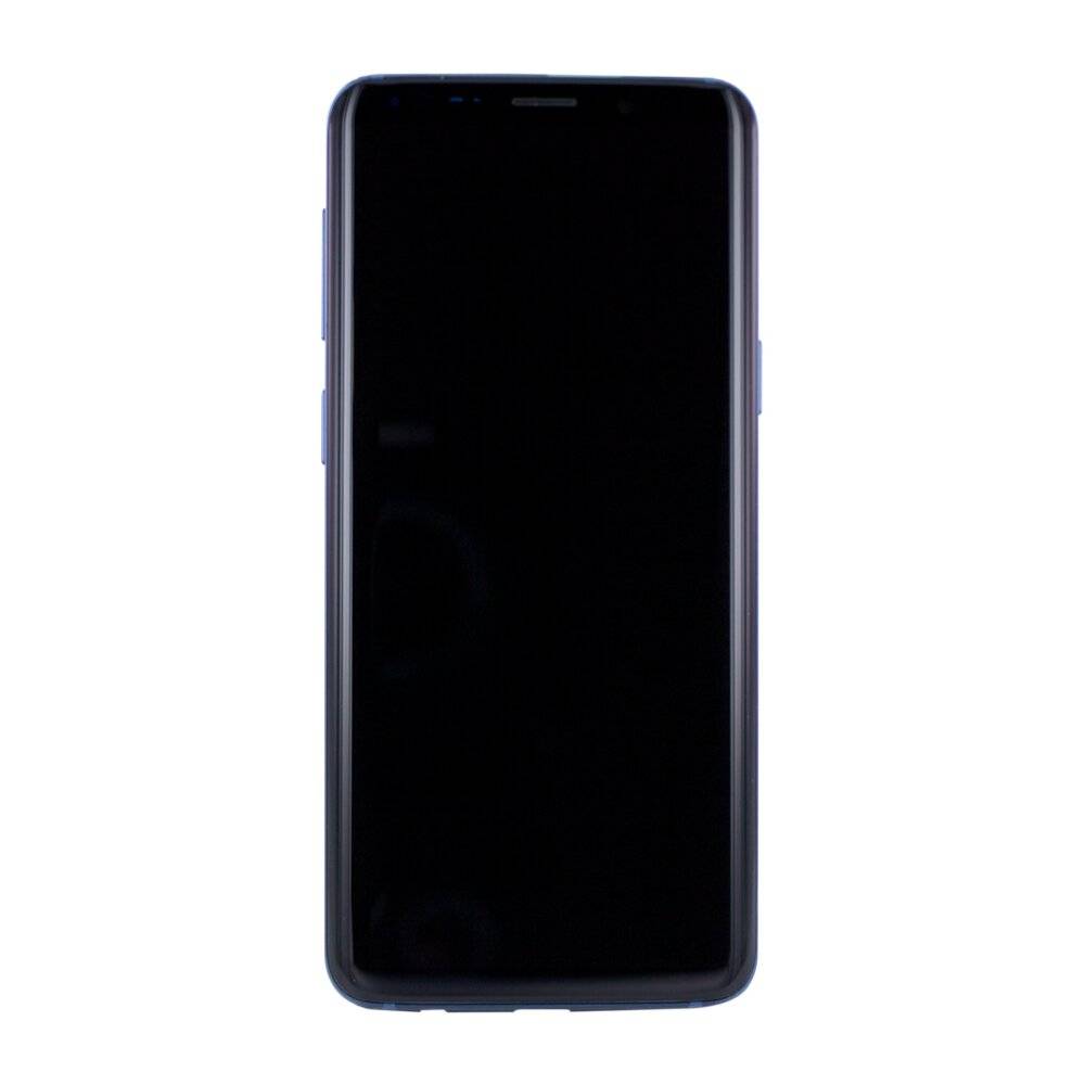 G960F Galaxy S9 - Original Ersatzteil - LCD Display / Touchscreen mit Rahmen - Blau-3