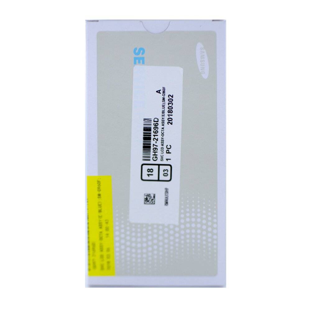 G960F Galaxy S9 - Original Ersatzteil - LCD Display / Touchscreen mit Rahmen - Blau-2