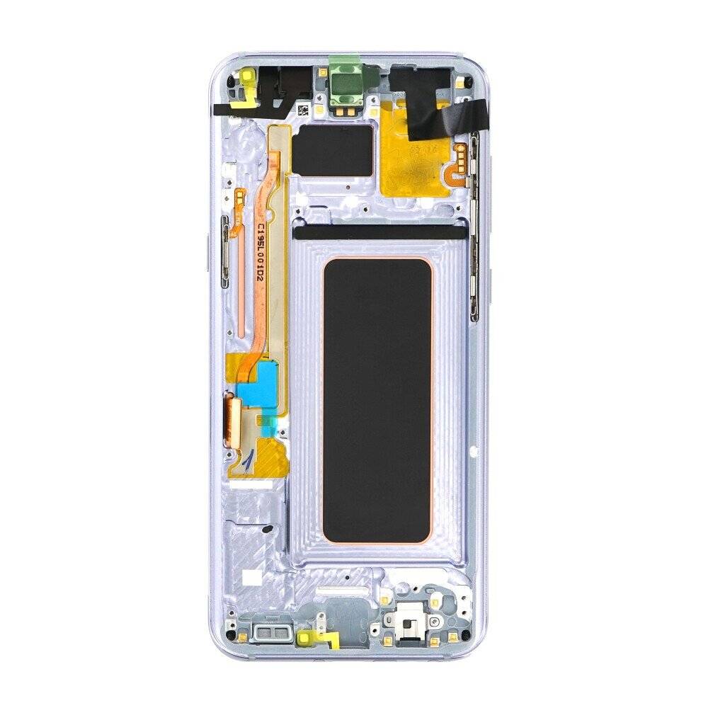 Displayeinheit G955F Galaxy S8+ orchid grau GH97-20470C-4