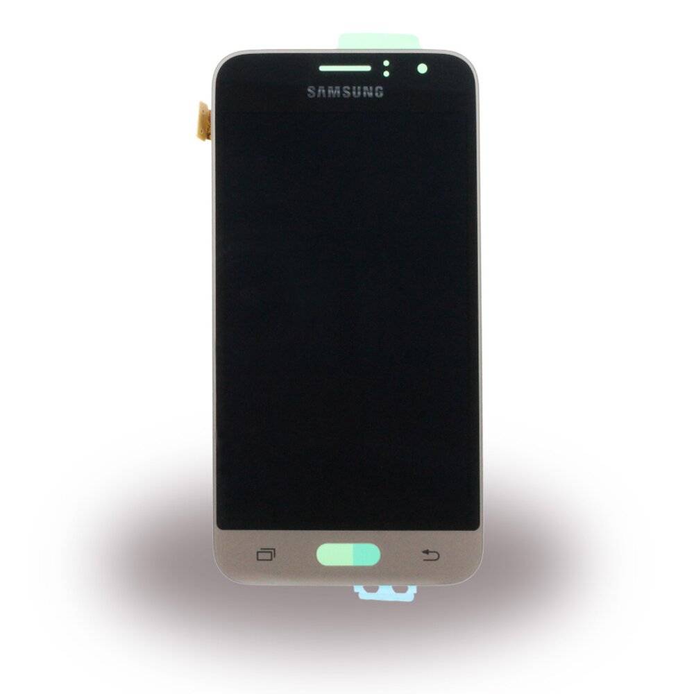J120F Galaxy J1 (2016) - Original Ersatzteil - LCD Display / Touchscreen - Gold-0