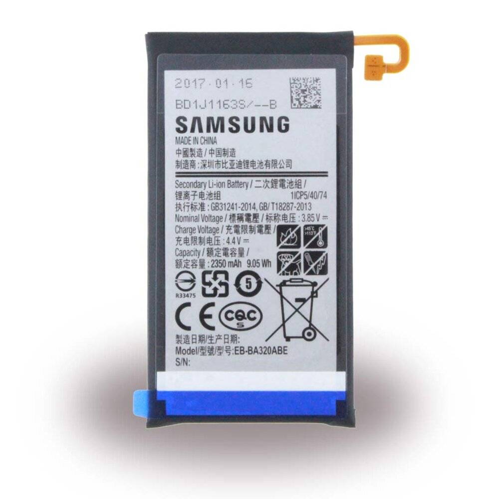 - EB-BA320ABE - Lithium Ionen Akku - A320F Galaxy A3 (2017) - 2350mAh-2