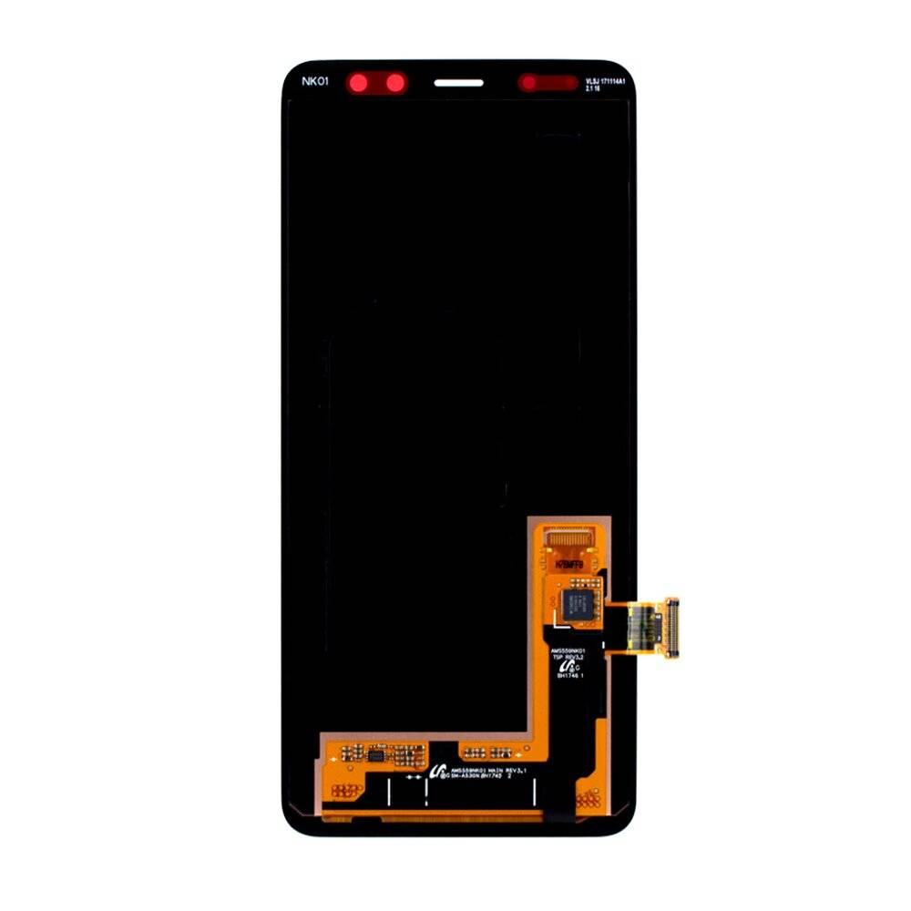 A530F Galaxy A8 (2018) - Original Ersatzteil - LCD Display / Touchscreen - Schwarz-1