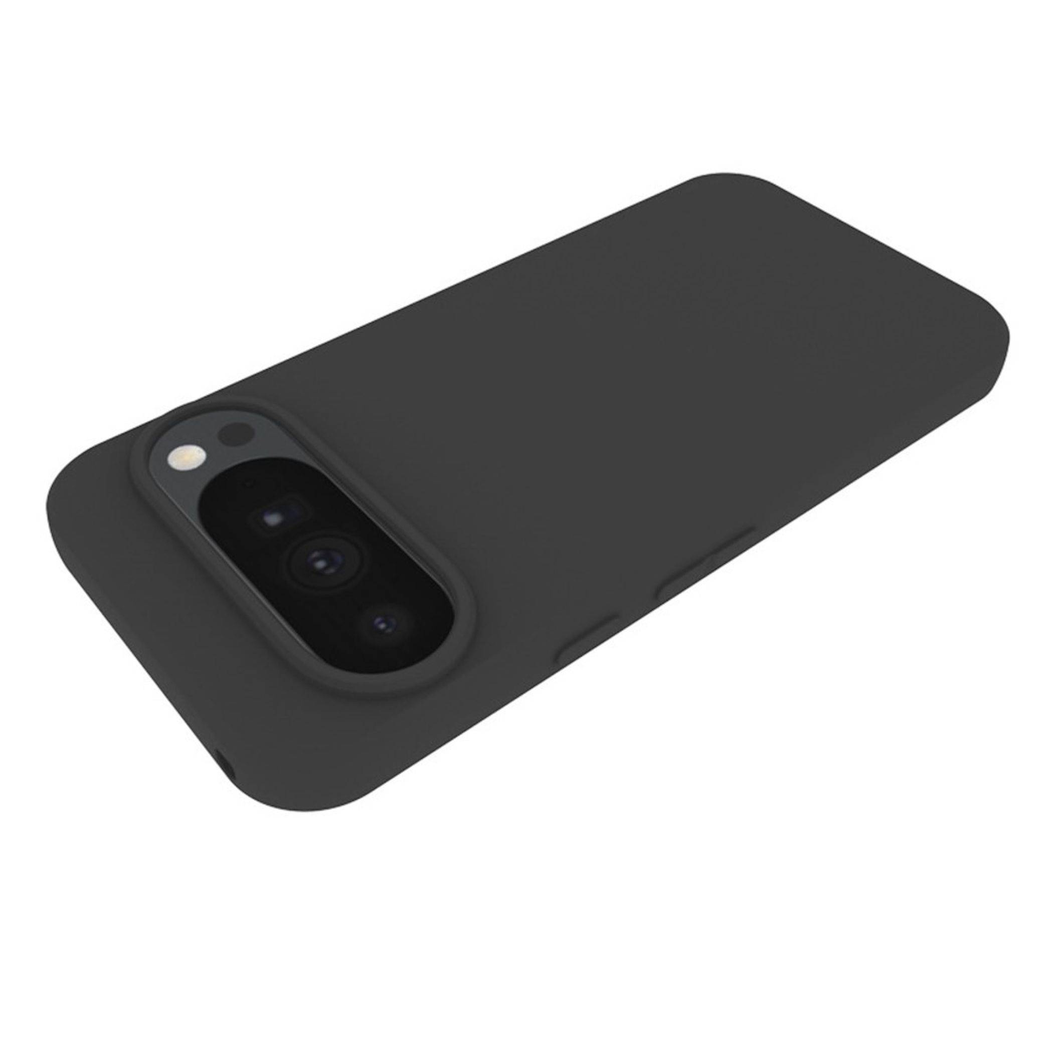 Handyhülle für Google Pixel 11 Pro XL Silikon TPU Dünn Stoßfest Flexibel Schwarz-3