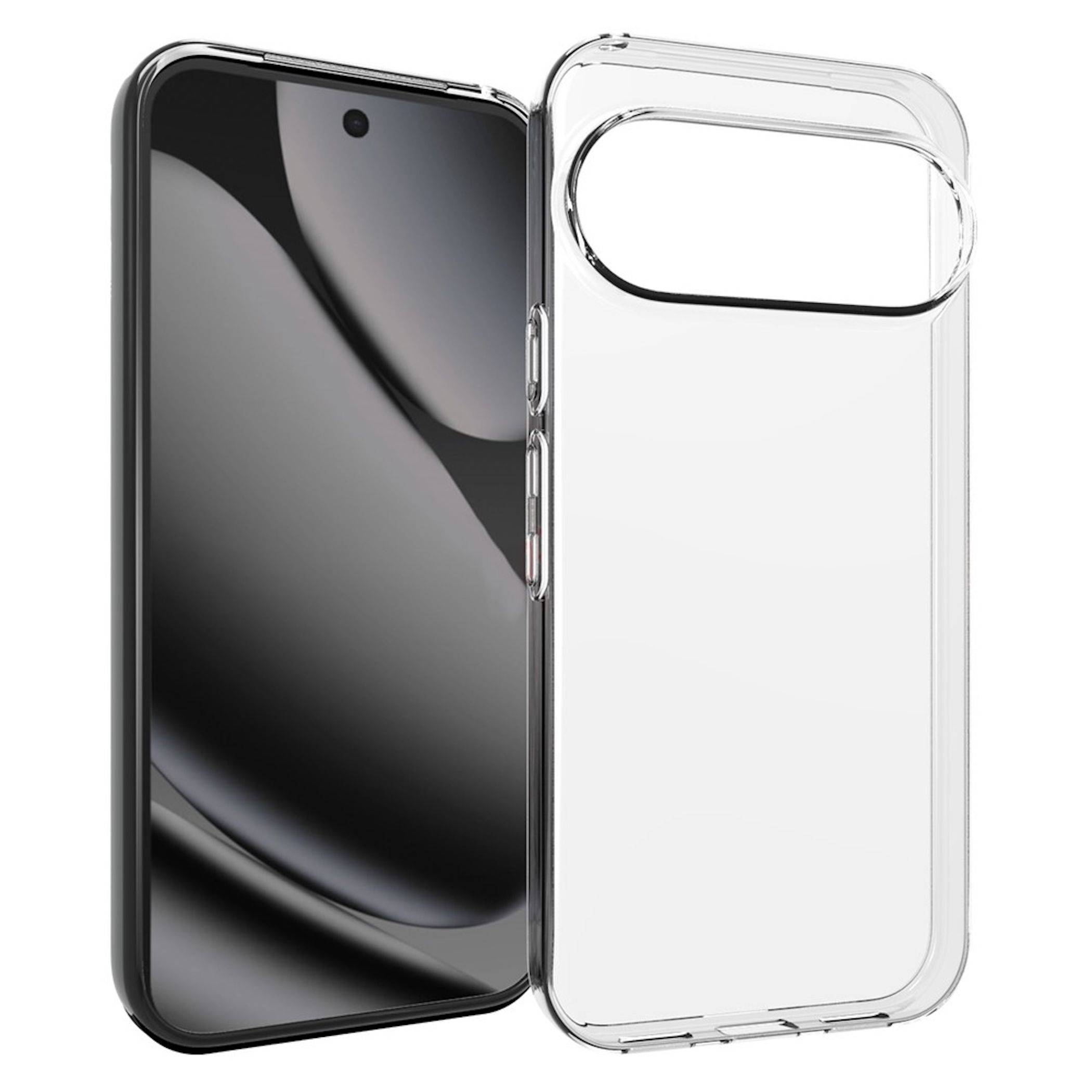 Handyhülle für Google Pixel 11 Pro XL Silikon TPU Stoßfest Flexibel Transparent-0