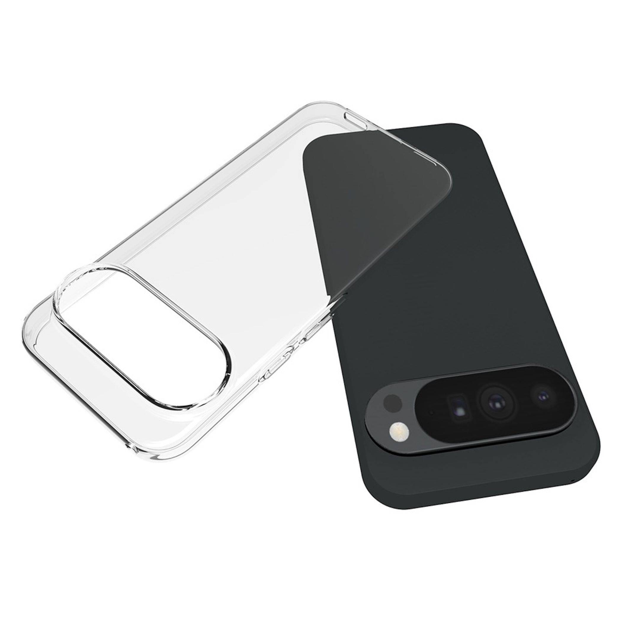 Handyhülle für Google Pixel 11 Pro XL Silikon TPU Stoßfest Flexibel Transparent-1