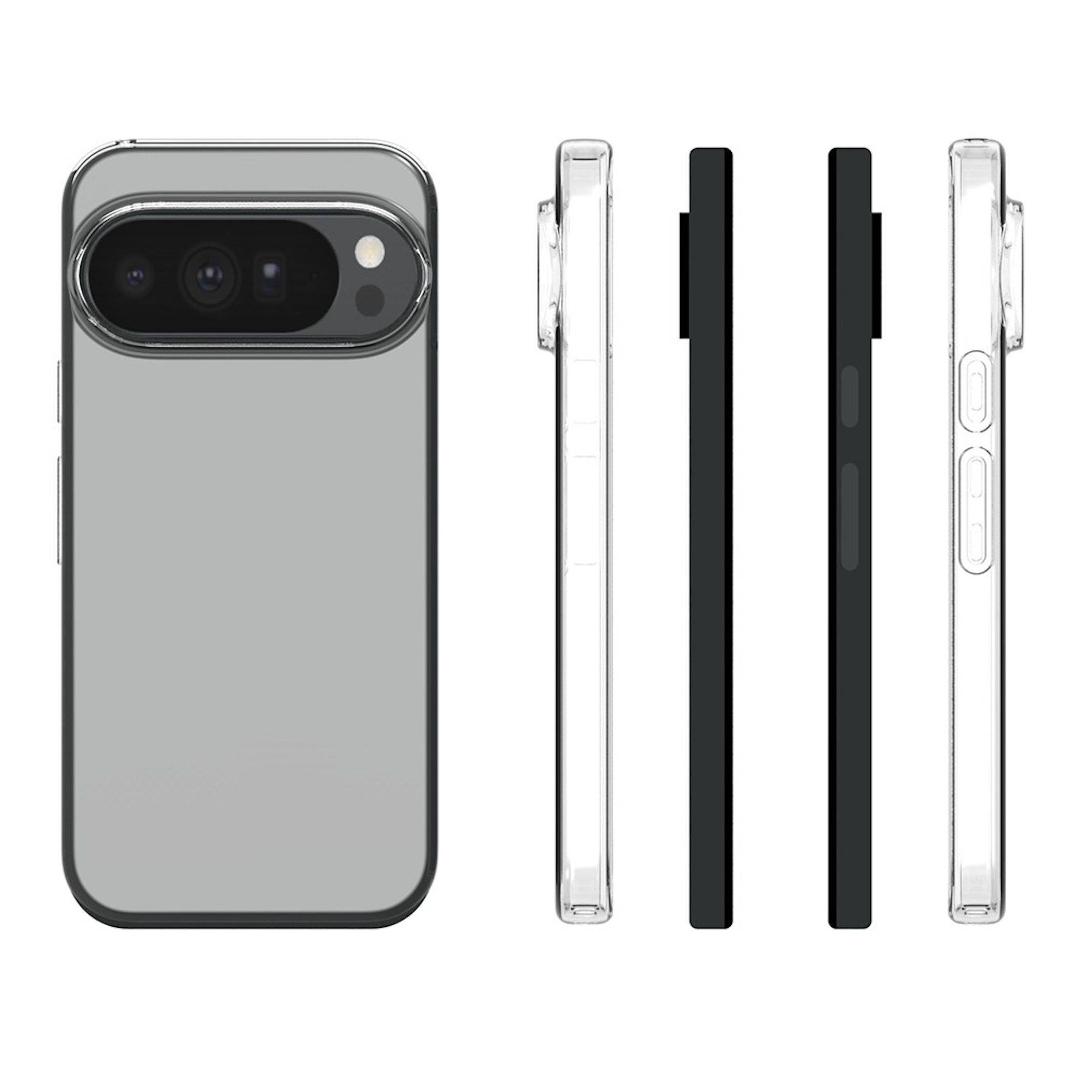 Handyhülle für Google Pixel 11 Pro XL Silikon TPU Stoßfest Flexibel Transparent-4