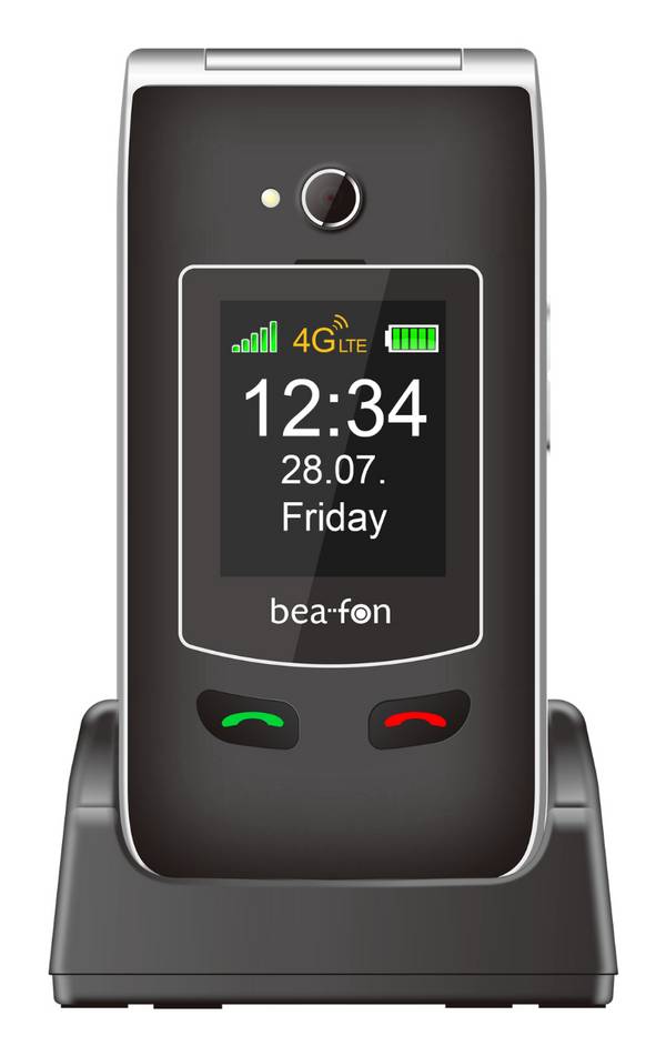Bea-fon SL645plus LTE schwarz 2026 - 1.000 mAh - 7,11 cm