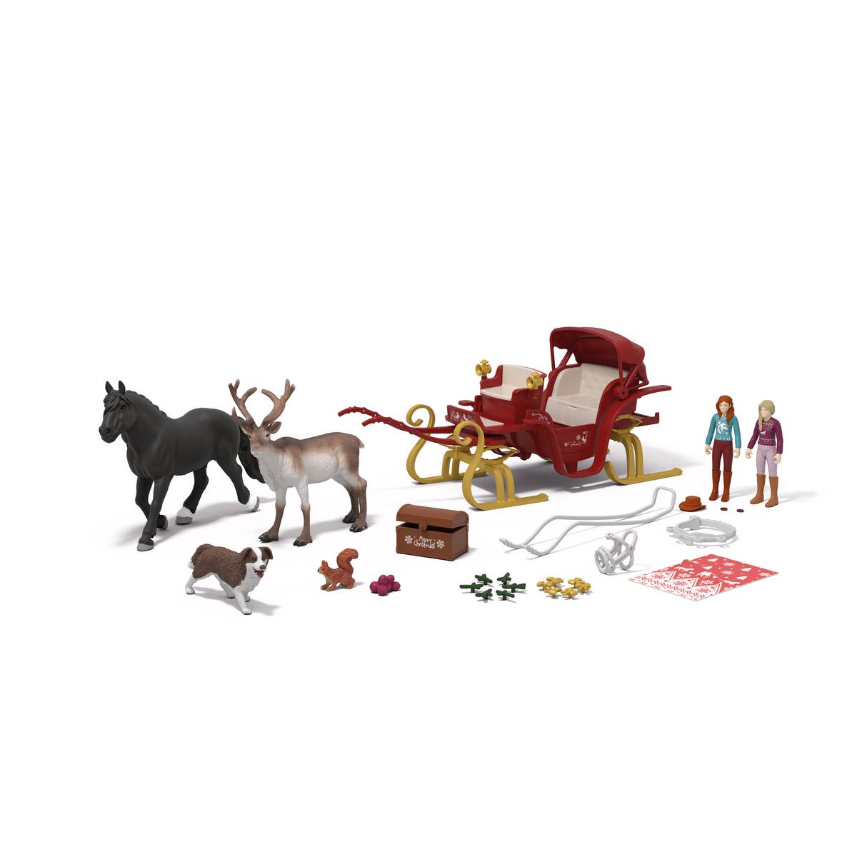 schleich 99179, Tier, Horses, Advent Calender, 5 Jahr(e), Mehrfarbig-1