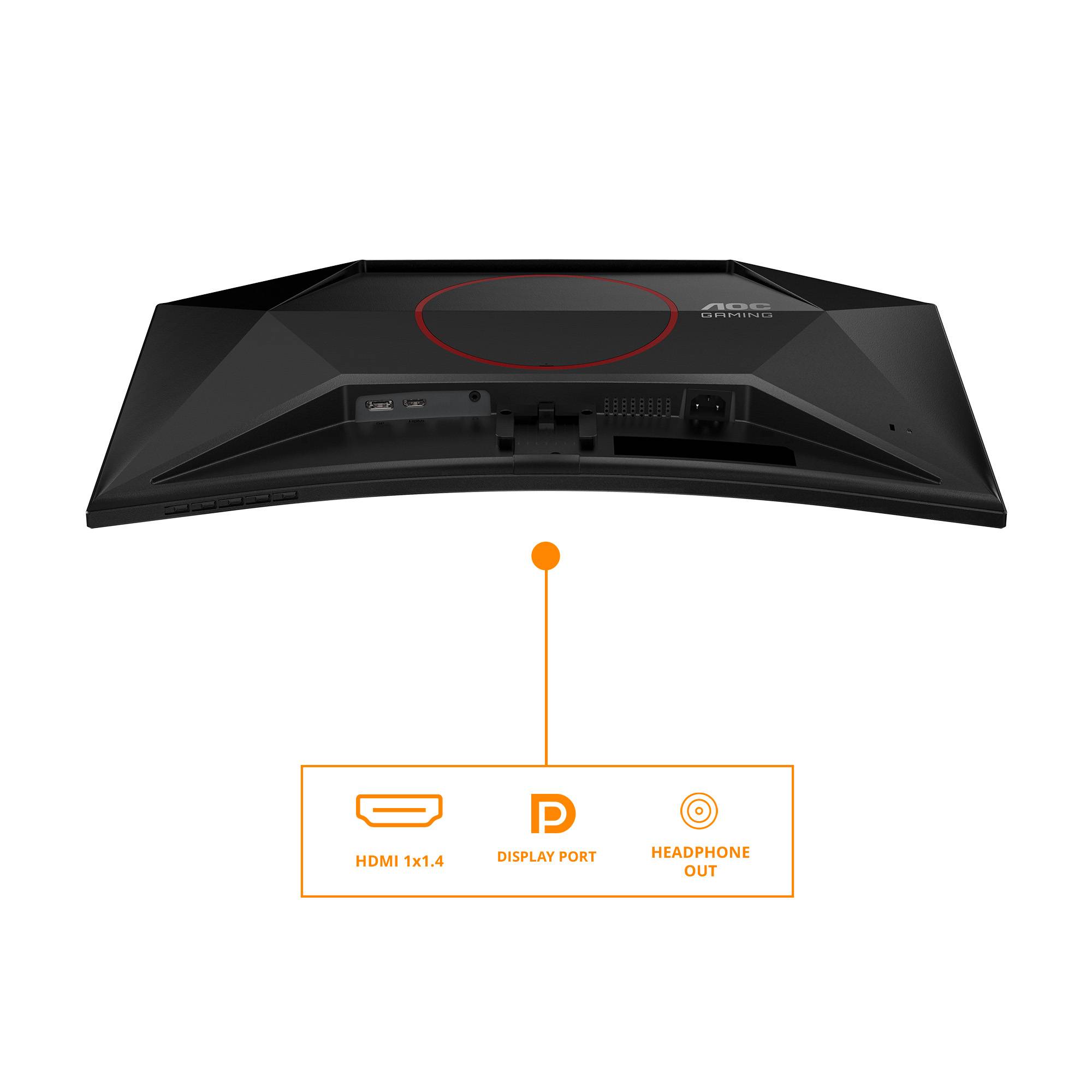 AOC Gaming C27G42FE LED-Monitor Gaming Curved 68.58 cm 27 Zoll 1920 x 1080 Full HD 1080p @ 180 Hz VA 4000:1 HDR10 0.5-2