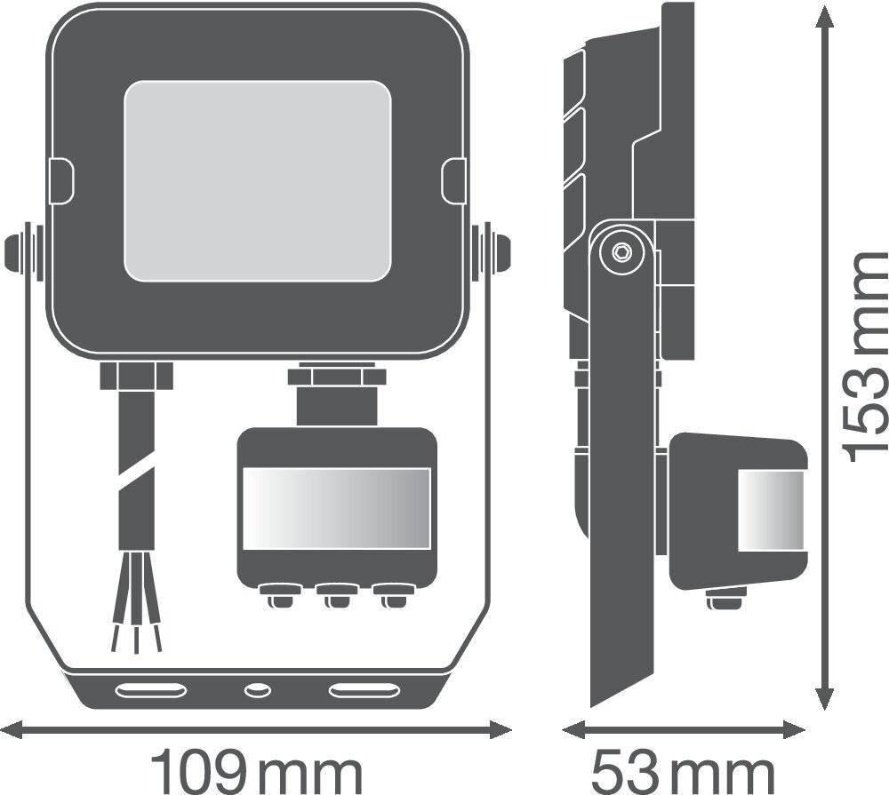 Symbolbild für Ledvance LED-Fluter FLCOMPSENV10W840SYM