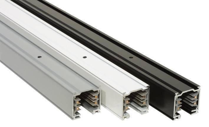 3-Phasen Schienensystem - 1m - Schwarz-0