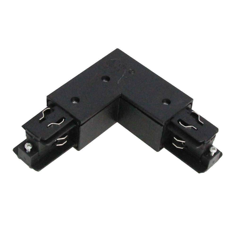 3 Phasen Eckverbindung 90D V Erde extern - Schwarz-0