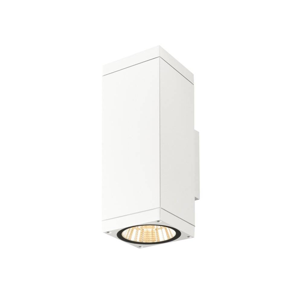 SLV Theo Pro L Wandleuchte Aluminium Weiß 15W 1800lm - 827 Extra Warmweiß | Außenbeleuchtung - IP-0