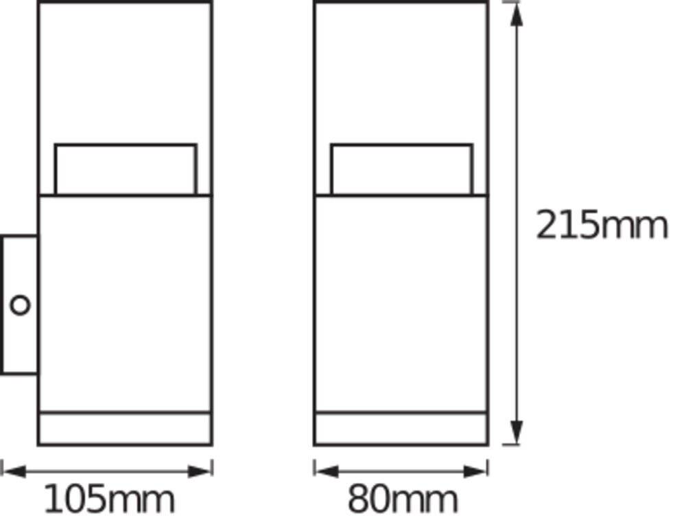 Preisbild für LEDVANCE Endura Style Cube 4058075474130 LED-Außenwandleuchte LED 9.00 W Stahl