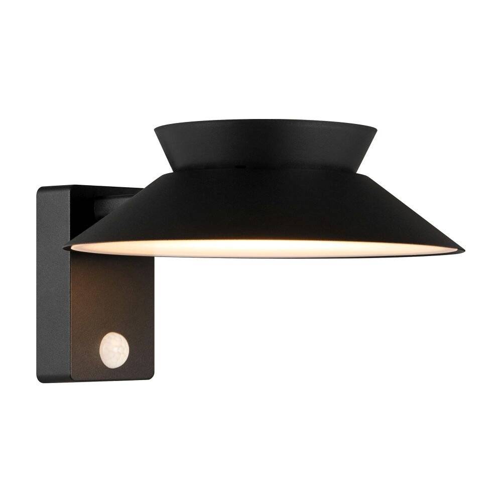 Nordlux Solar Wandleuchte Justina Metall Schwarz 400lm - 830 Warmweiß | IP44 - Bewegungs- und Lic-6