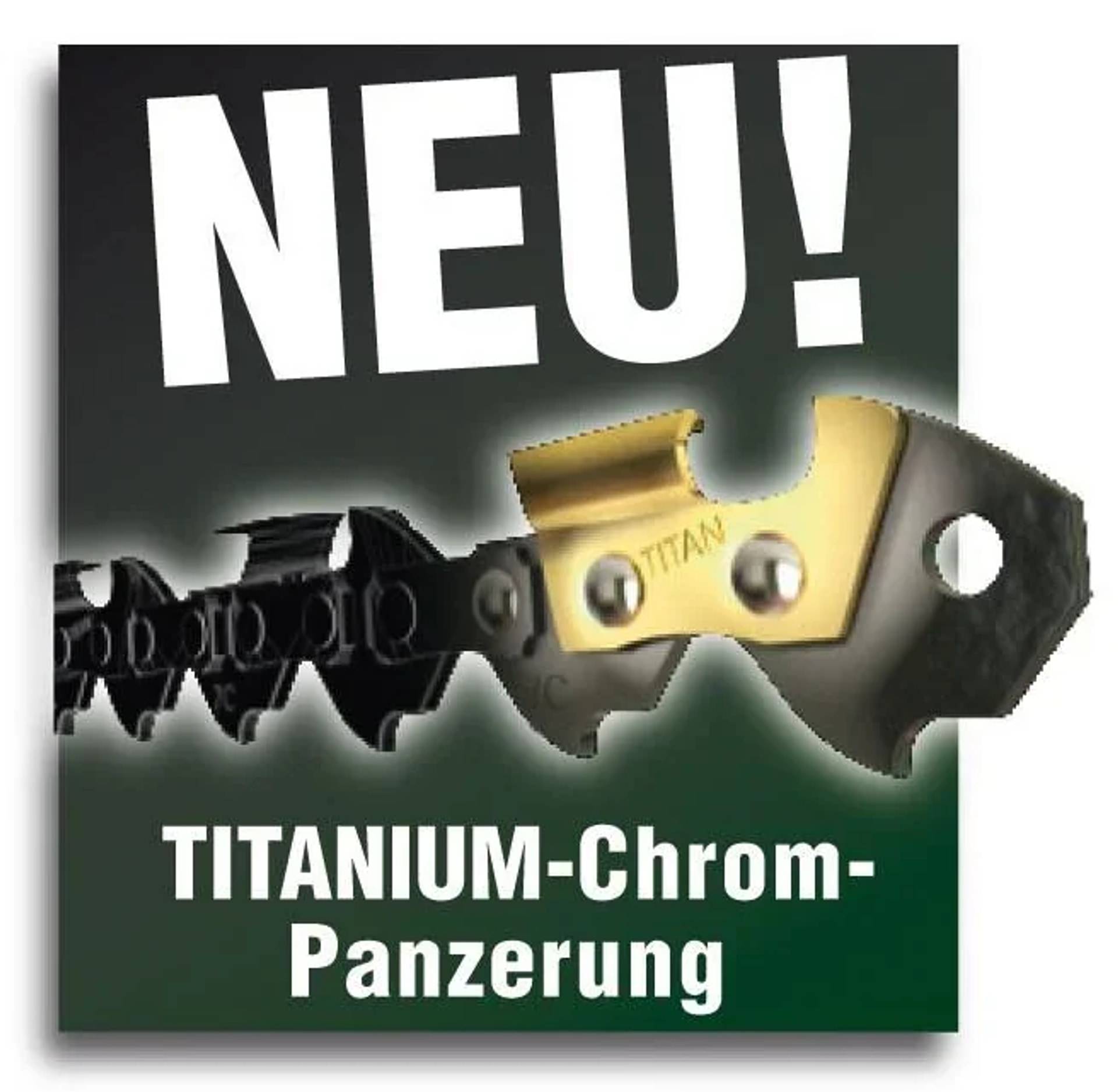 GartenMeister Sägekette "Titan" für 55 cm Schwert, 76 Gl. (1,5 mm), Teil. 0,325"-2