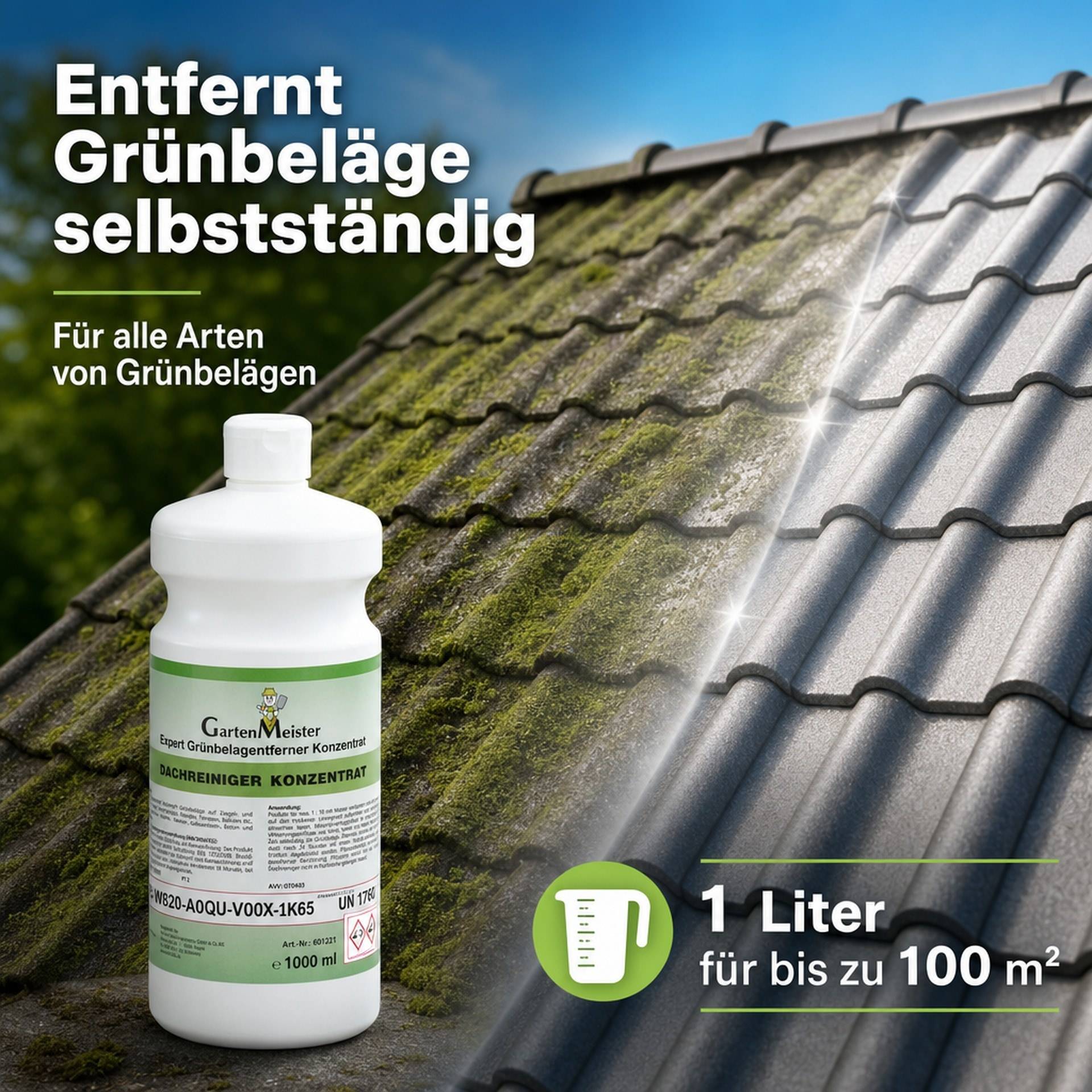 GartenMeister Dachreiniger 1 Liter-1