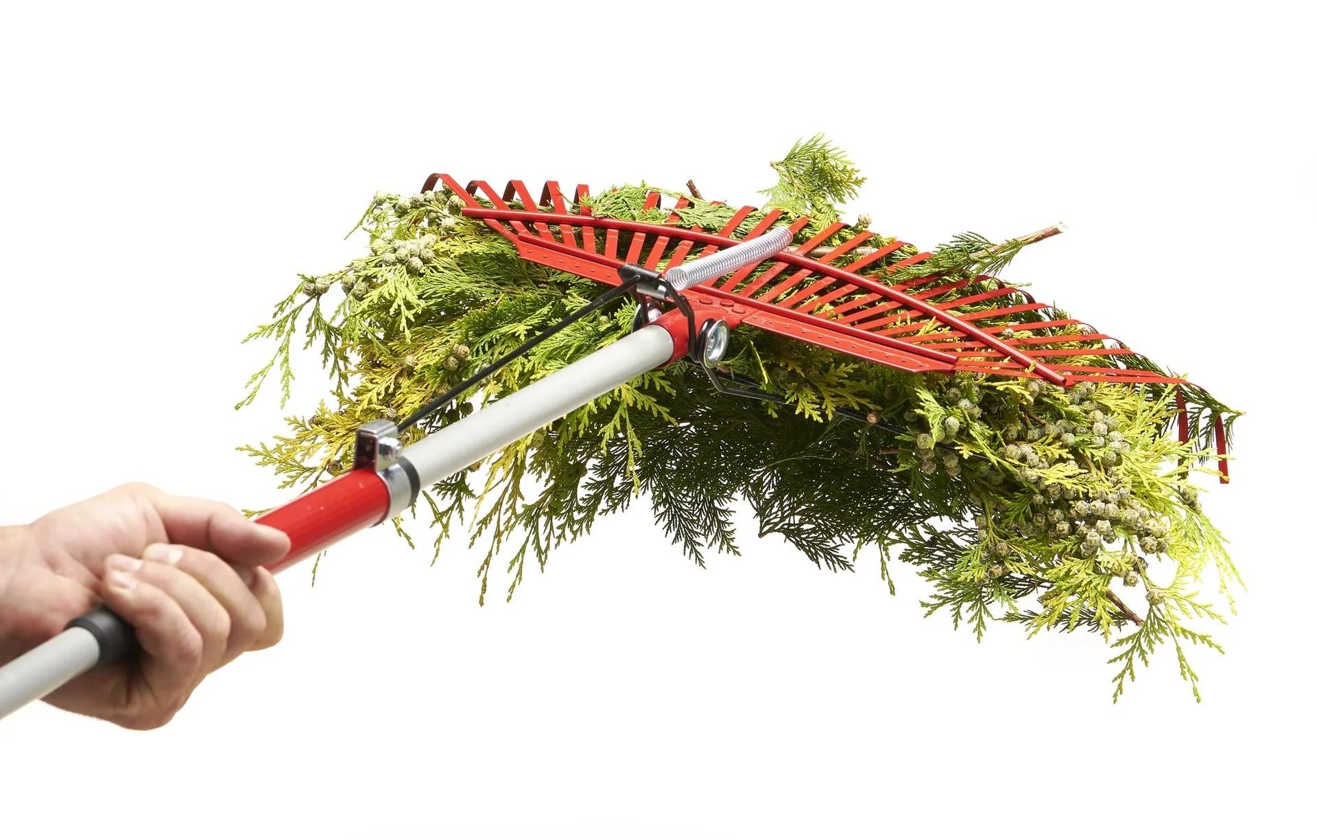 GartenMeister Universal-Rechen mit Greifer, 25 Zinken, teleskopierbar-3