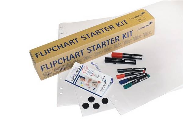 Legamaster Starterset 7-124900 für Flipcharts