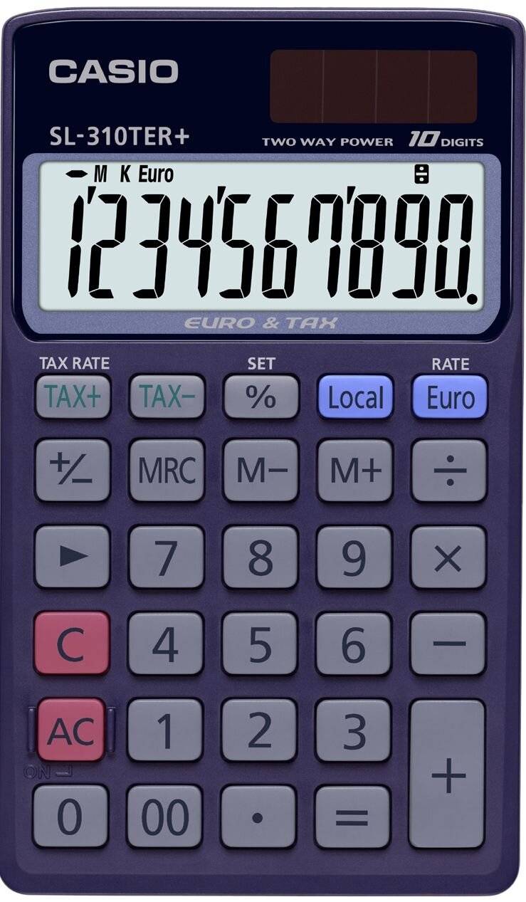 Casio SL-310TER+ - Taschenrechner - 10 Stellen-2
