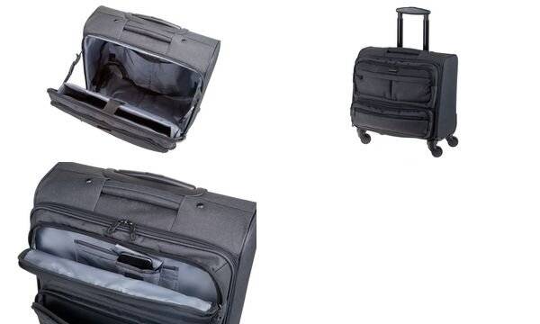 Business Laptop Trolley Ronney Overnight 44,5x44x24,5cm 600D Nylon anthrazit-3