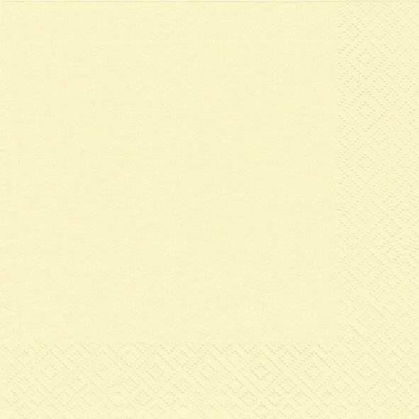 Serviette Zelltuch uni 33 x 33 cm-0