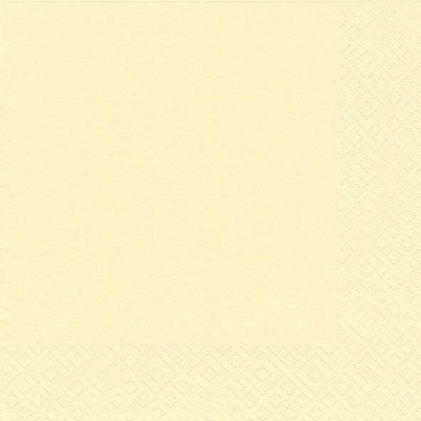 Serviette Zelltuch uni 24 x 24 cm-0