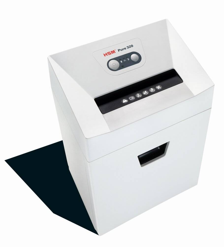 Aktenvernichter Pure 320 - Streifenschnitt 5 8 mm-2
