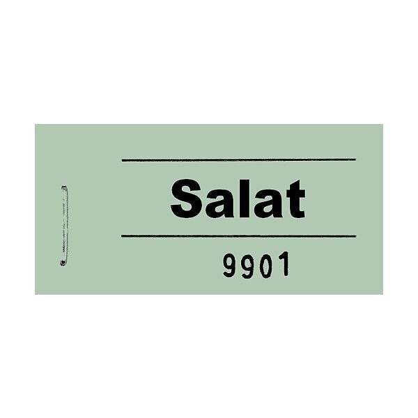 Gutscheinblock "Salat"