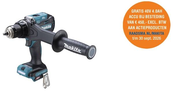 MAKITA DF003GZ - Akku-Bohrschrauber (40V | 0 - 2.400 min-1 | 1,50 - 13,0mm Bohrfutterspannweite | inkl. Griff)-0