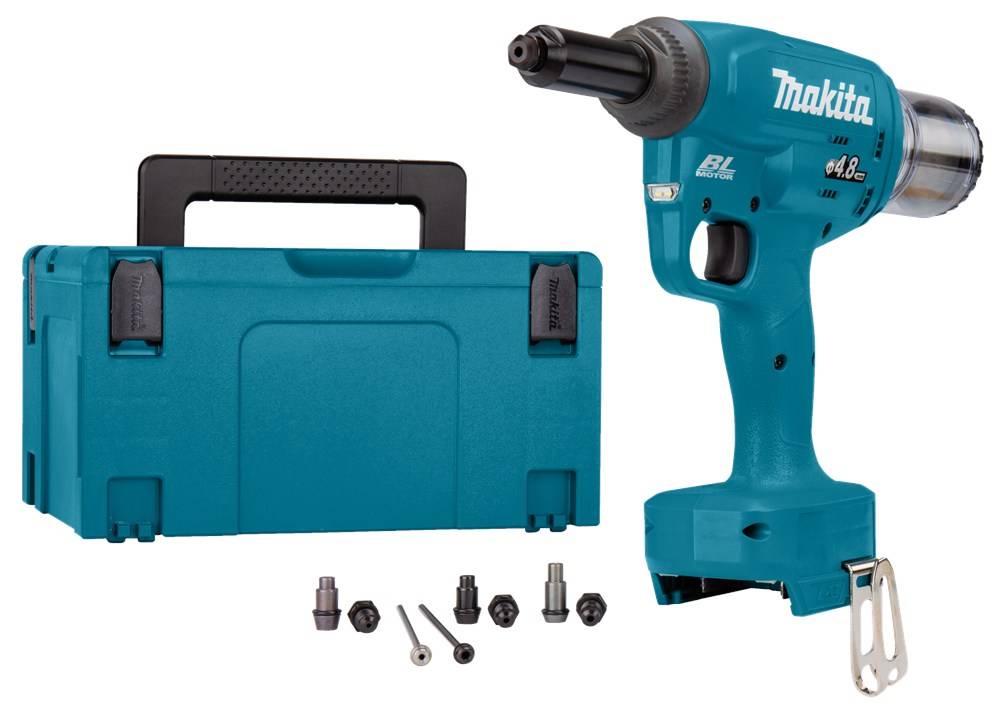 Makita DRV150ZJ, Akku-Blindnietsetzgerät-1