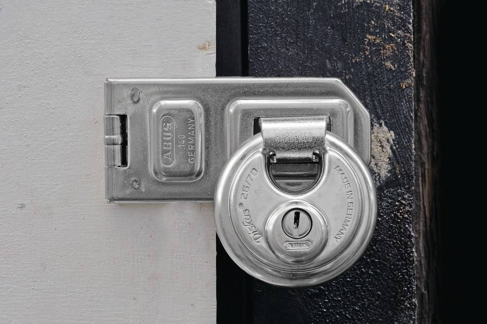 ABUS Diskus-Schloss, rostfreiem Edelstahl, Durchmesser 71mm, Bügel 10mm-2