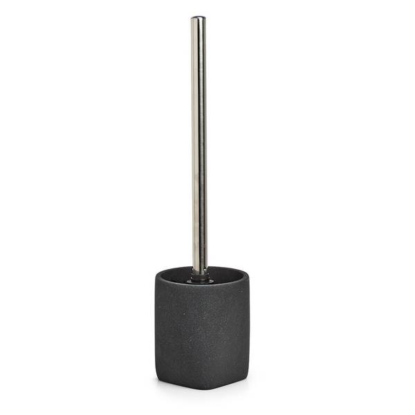 ZELLER - Toilettenbürste Dark Stone Schwarz