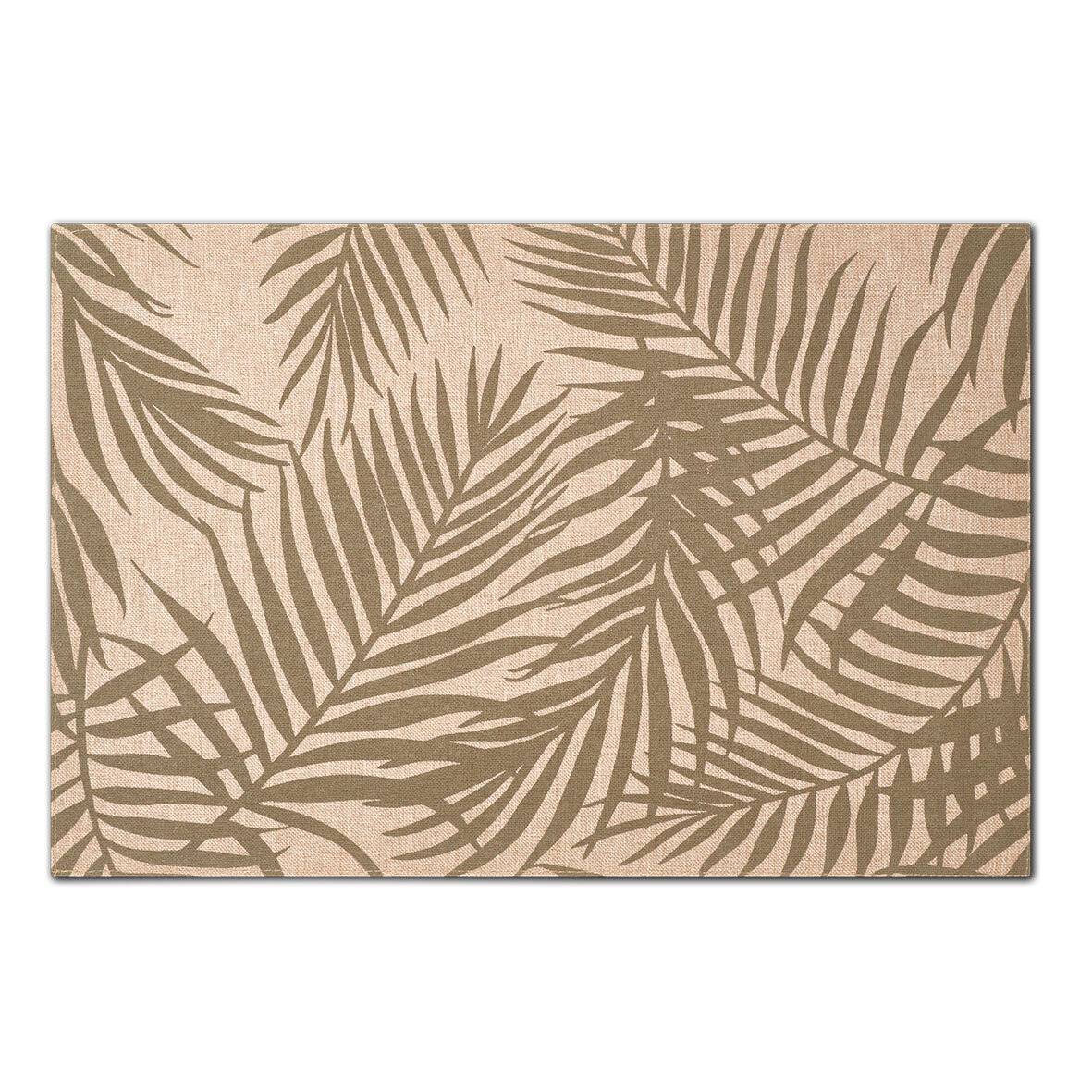 Platzset "Palme", Polyleinen, grün ca. 45 x 30 cm-0