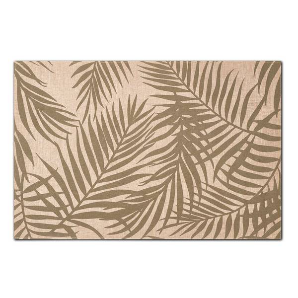 Platzset "Palme", Polyleinen, grün ca. 45 x 30 cm
