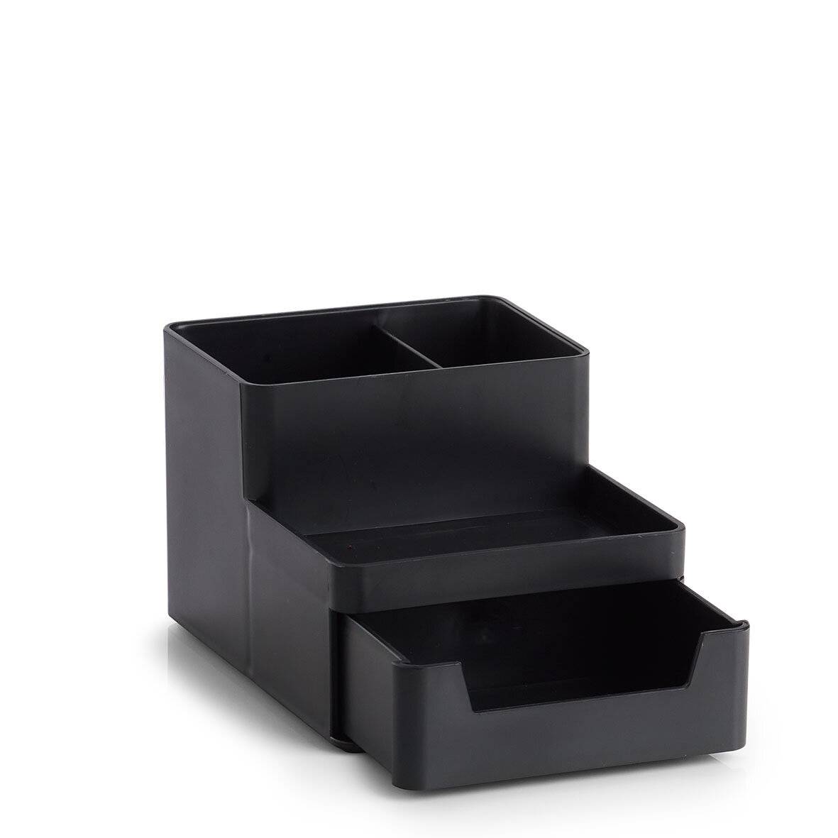 ZELLER - Schreibtisch-Organizer 15.3 x 11.2 9.3 cm schwarz-4