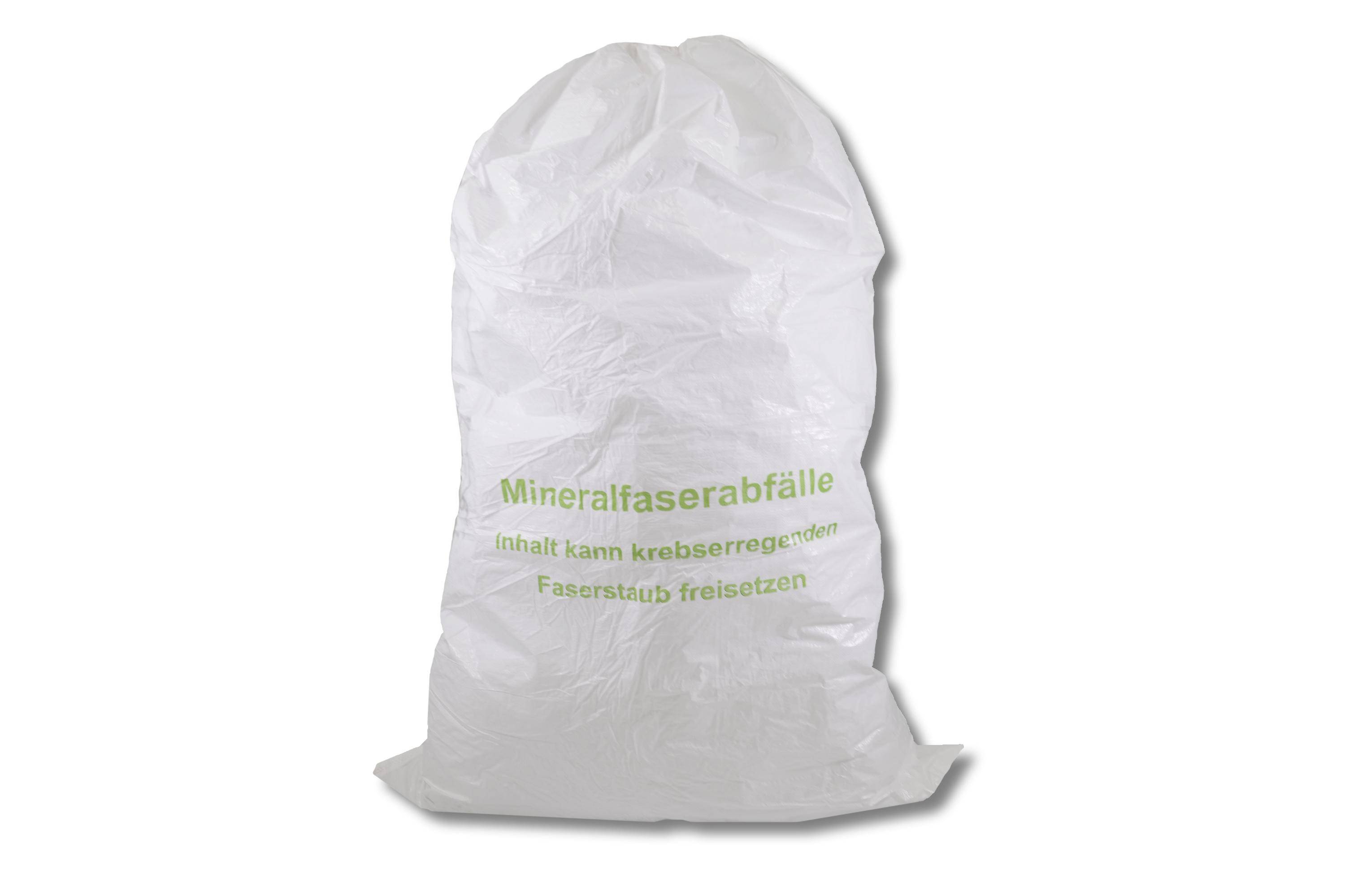 Big Bag Mineralwolle 140x220 cm I 1 Stück I Fassungsvermögen von 700 Liter I-0