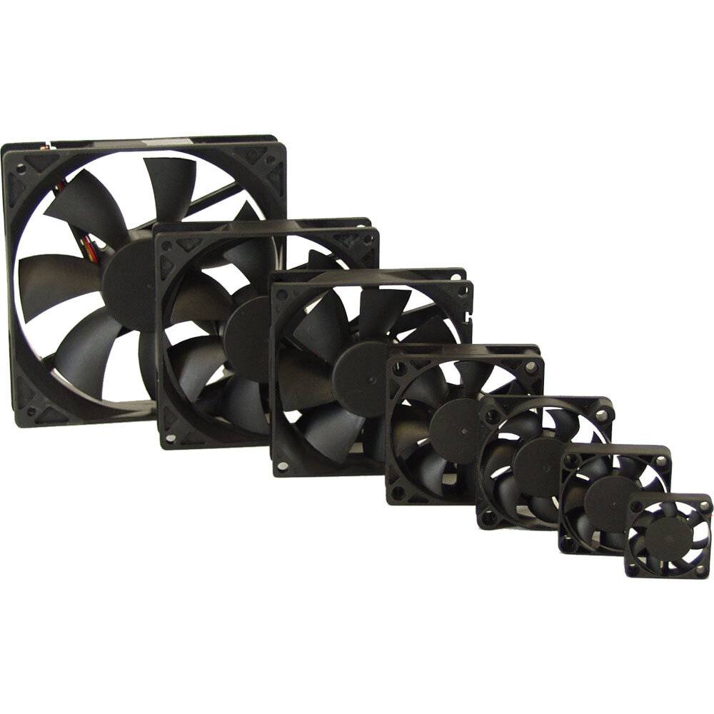 Titan TFD-5010M12Z Lüfter 50x50x10mm Kühlung / Lüftung Gehäuse-Lüfter axial-2