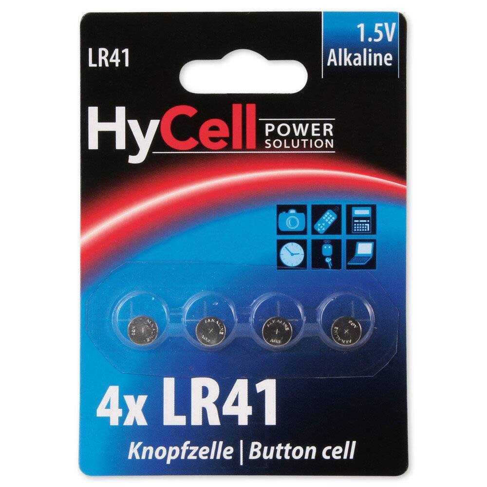 ANSMANN 1516-0025 Knopfzelle LR41 1,5V Alkaline, 4er-Pack Strom / Energie / Licht Akkus & Batterien-2