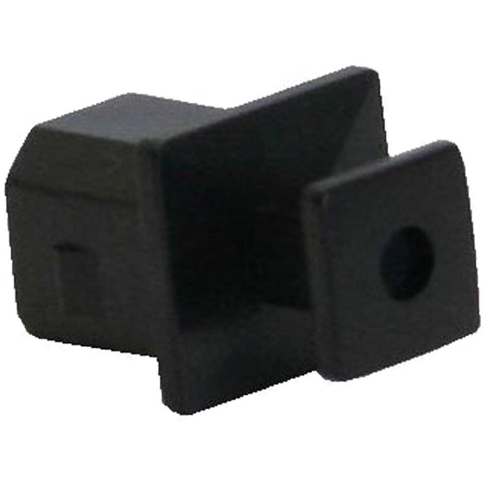 InLine® Staubschutz, für USB-B Buchse, schwarz 50er Pack