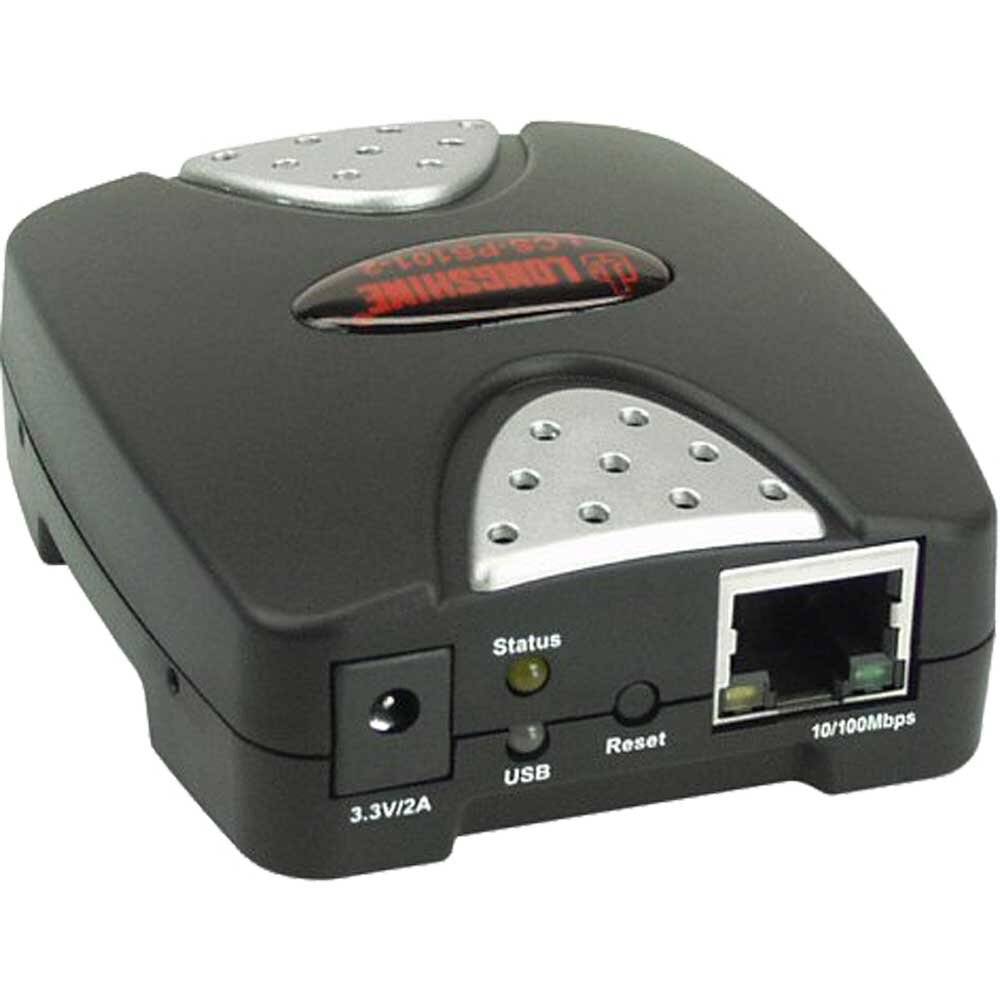 Longshine Printserver 100Mbit 1x USB, LCS-PS101-B-7