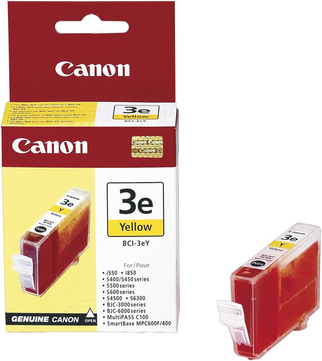 CANON BCI 3EY Gelb Tintenbehälter