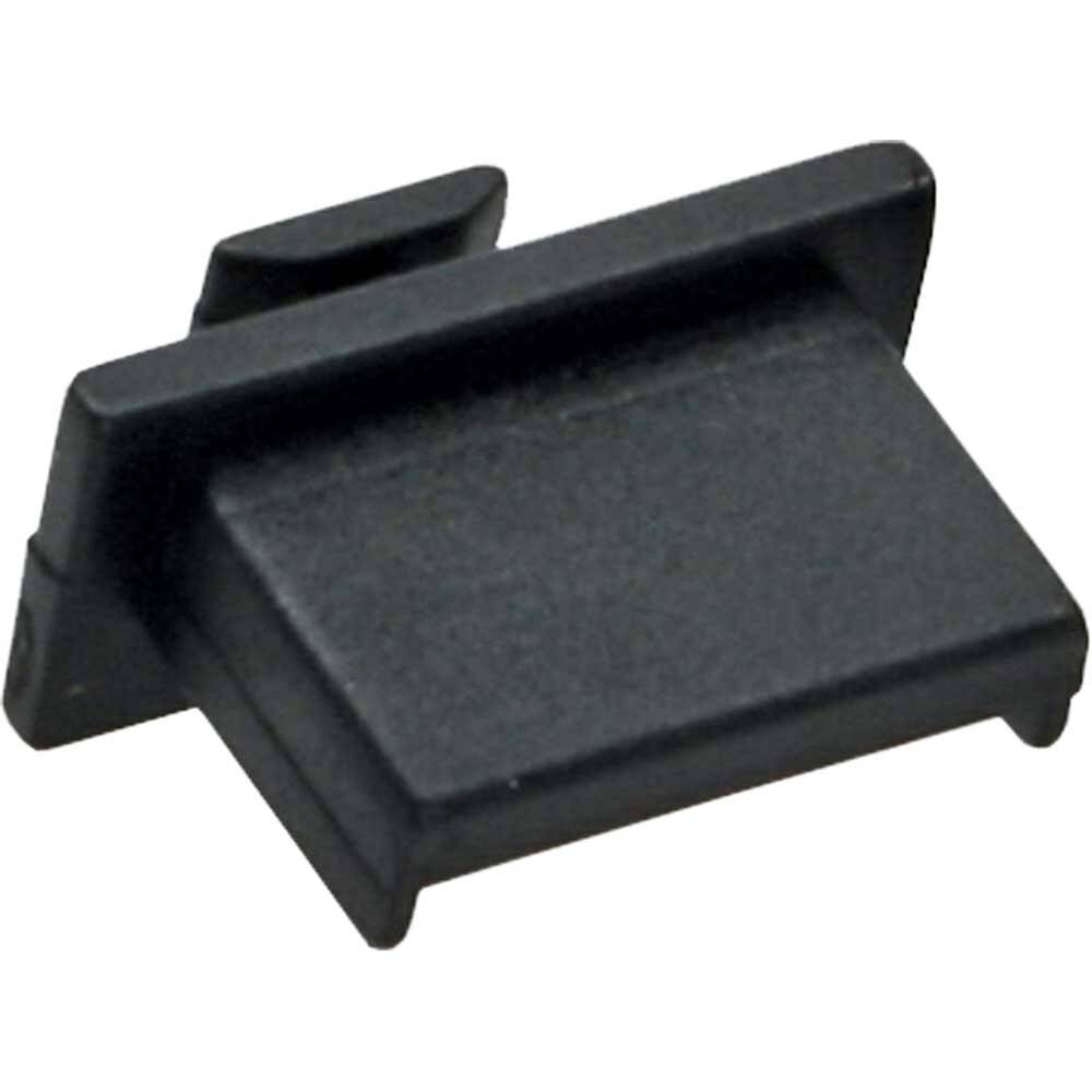 InLine® Staubschutz, für USB-A Buchse, schwarz 50er Pack-0