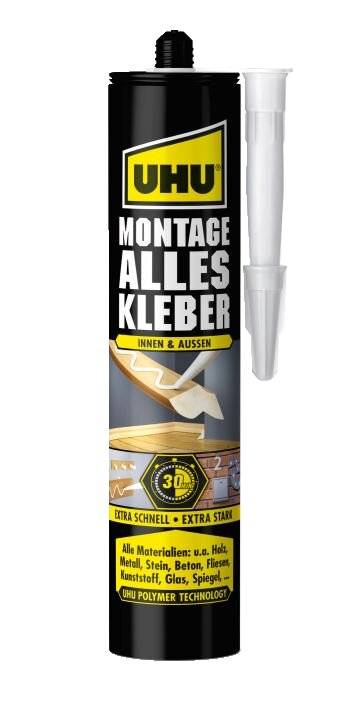 Montage-Alleskleber Kartusche weiß VE=425g-1