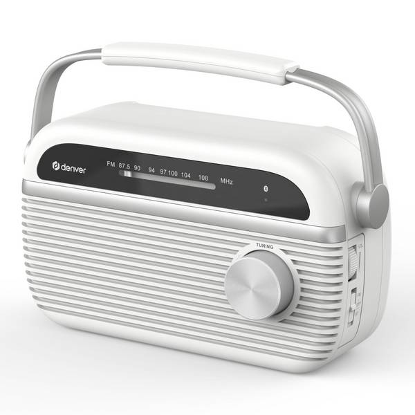 Denver TRB-67W Radio weiß