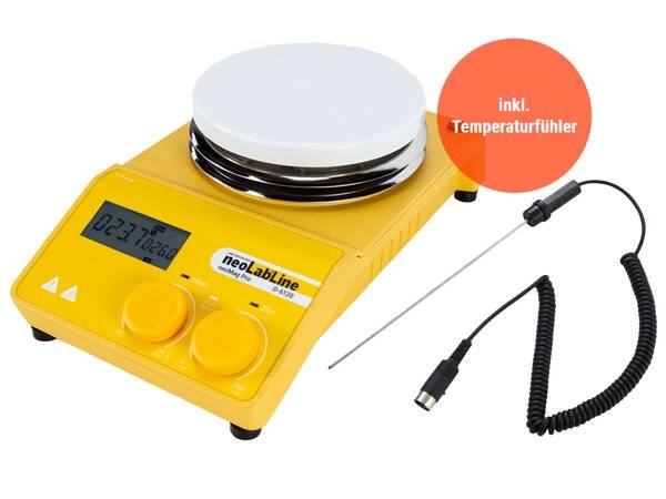 neoLabLine neoMag® Pro Digitaler Magnetrührer mit Heizung bis 340°C, 3 Heizmodi-0