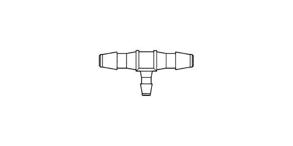 neoLab® T-Verbinder, 1 x 1,6-2,6 mm, 2 x 2,4-3,4 mm, PP, 10 Stck./Pack-0